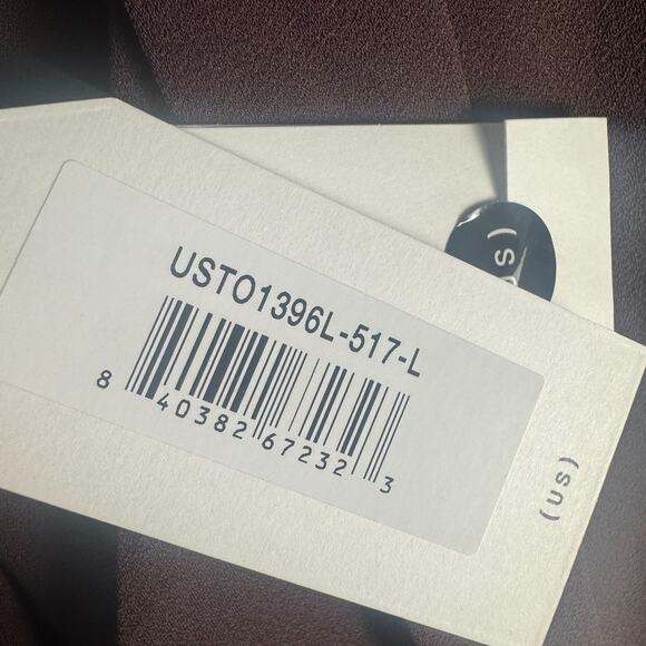 NWT Universal Standard Raisin Brown, Size 22-24 (Large), Tie-Front Button Up Top - Picture 5 of 10